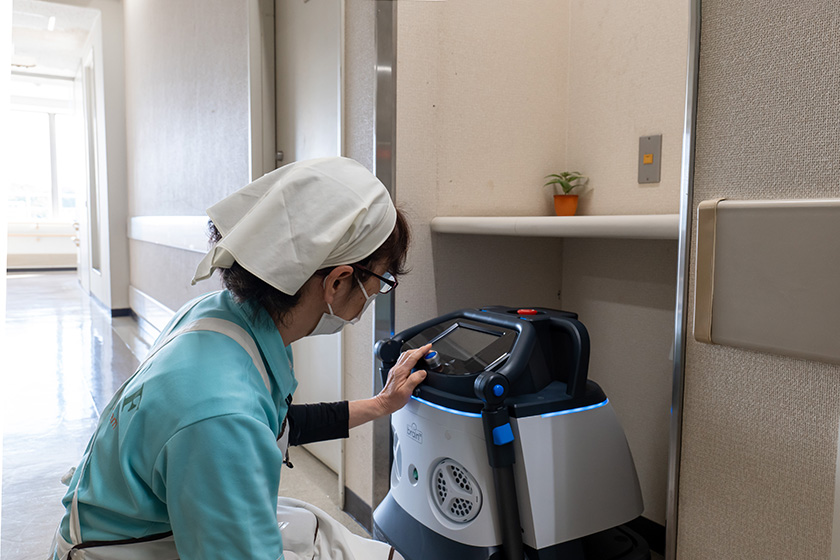 ロボット掃除機設定作業